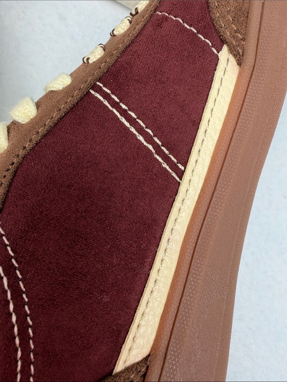 Zara Women’s Burgundy Red Brown Sneakers Size 7.5 Brand New - Picture 15 of 16